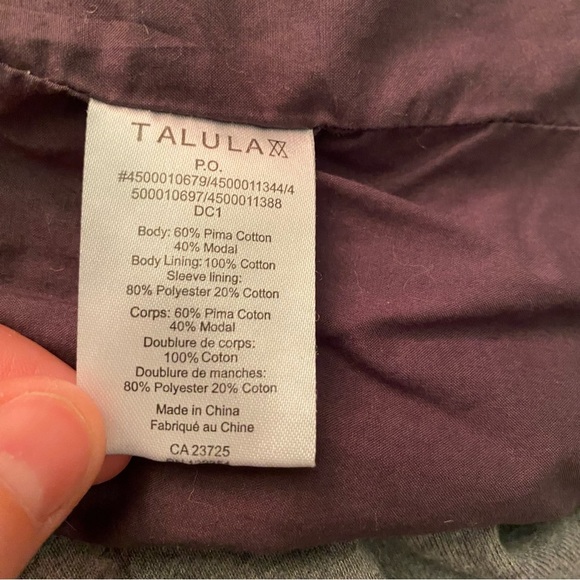 Aritzia Talula Blazer Grey Pima Cotton Modal Academia Preppy Retro size 4 - Picture 7 of 10